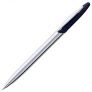 Ручка шариковая Dagger Soft Touch, синяя с логотипом или изображением