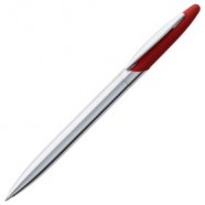 Ручка шариковая Dagger Soft Touch, красная с логотипом или изображением