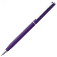 Ручка шариковая Hotel Chrome, ver.2, фиолетовая с логотипом или изображением