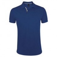 Рубашка поло мужская PORTLAND MEN синий ультрамарин с логотипом или изображением