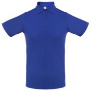 Рубашка поло мужская Virma light, ярко-синяя (royal) с логотипом или изображением