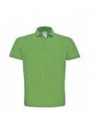 Рубашка поло ID.001 зеленое яблоко с логотипом или изображением