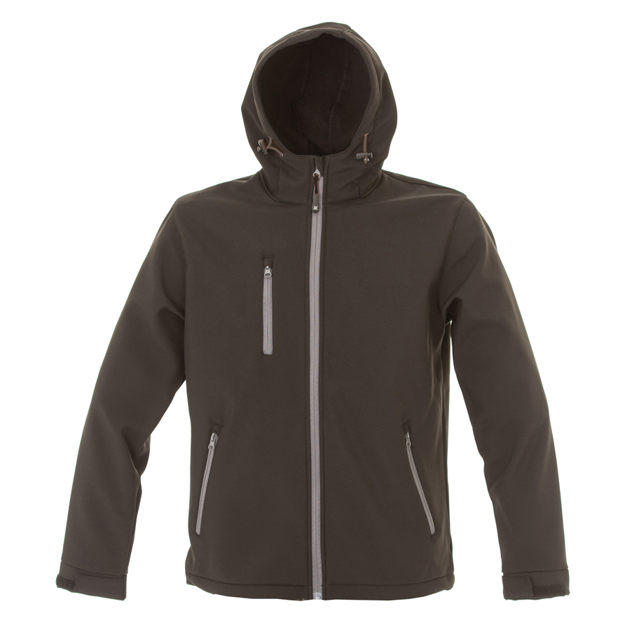 Куртка Innsbruck Man, черный_L, 96% п/э, 4% эластан с логотипом или изображением
