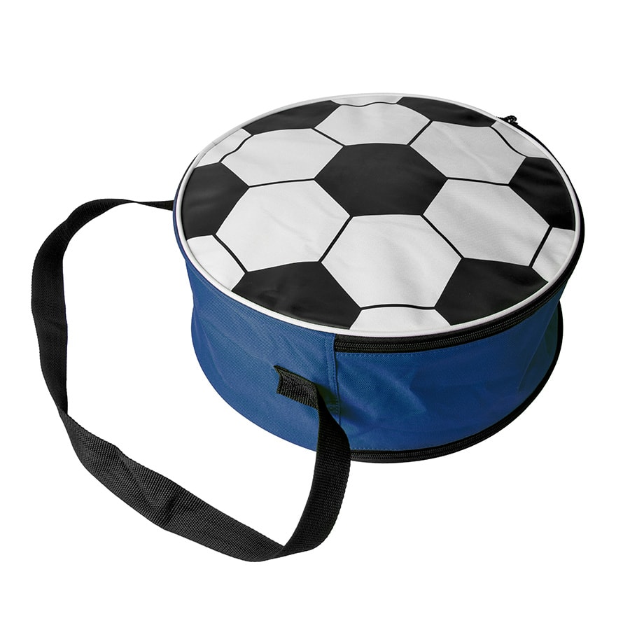 Сумка футбольная; синий, D36 cm; 600D полиэстер с логотипом или изображением