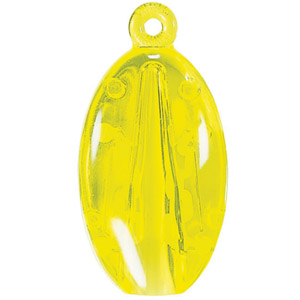 CLACK, держатель для ручки, прозрачный желтый, с системой 'break-off', пластик с логотипом или изображением