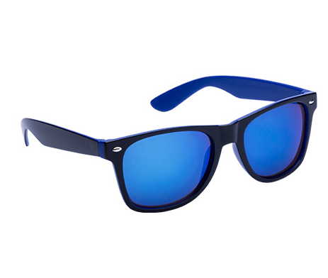 Солнцезащитные очки GREDEL c 400 УФ-защитой, синий, пластик с логотипом или изображением