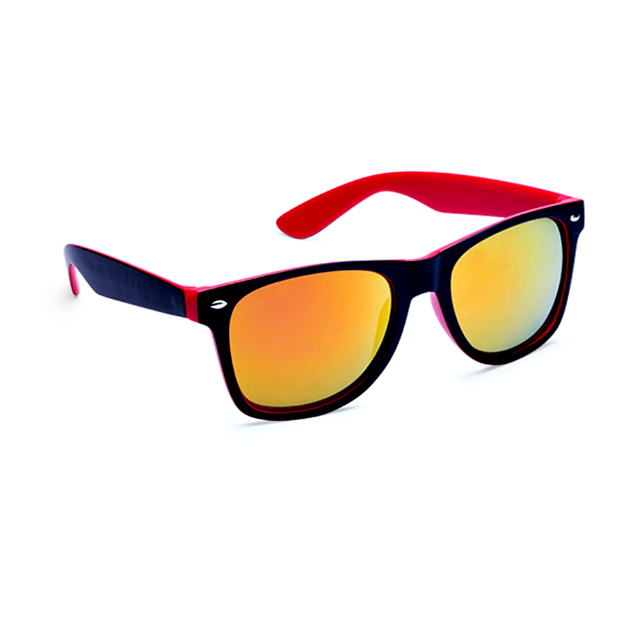 Солнцезащитные очки GREDEL c 400 УФ-защитой, красный, пластик с логотипом или изображением