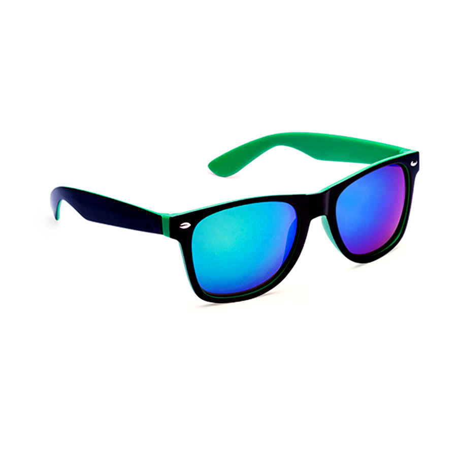 Солнцезашитные очки GREDEL c 400 УФ-защитой, зеленый, пластик с логотипом или изображением