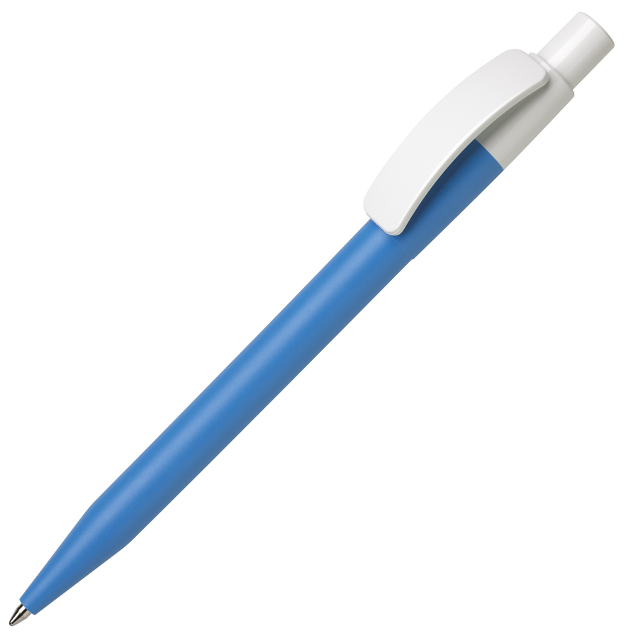 Ручка шариковая PIXEL, бирюзовый, непрозрачный пластик с логотипом или изображением