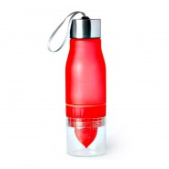 Бутылка SELMY, пластик,объем 700 мл, красный с логотипом или изображением