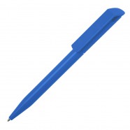 Ручка шариковая ZINK, синий, пластик с логотипом или изображением