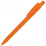 TWIN, ручка шариковая, оранжевый, пластик с логотипом или изображением