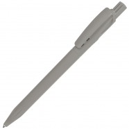 TWIN, ручка шариковая, серый, пластик с логотипом или изображением