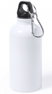 Бутылка под сублимацию GREIMS, 400мл, белый, металл с логотипом или изображением
