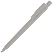 TWIN, ручка шариковая, светло-серый, пластик с логотипом или изображением