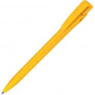 KIKI MT, ручка шариковая, желтый, пластик с логотипом или изображением