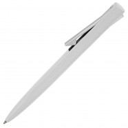 SAMURAI, ручка шариковая, белый/серый, металл, пластик с логотипом или изображением
